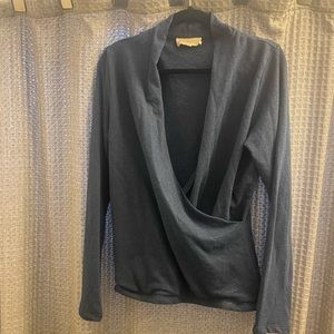 Synergy organic clothing - crossover sweater